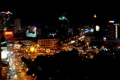 Roundabout in front of Ben Thanh Market