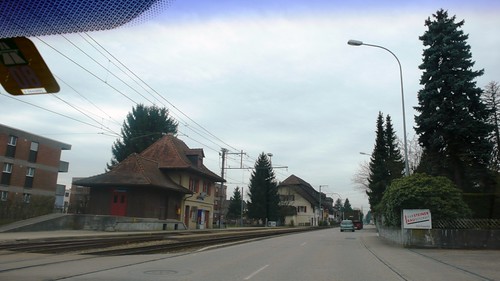 Flumenthal Station on the left