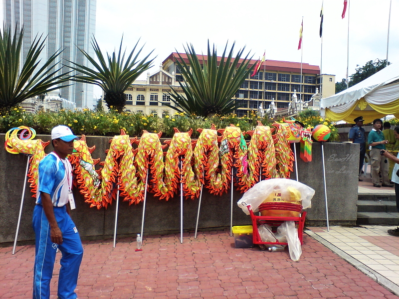 Olympic Torch Run @ KL Malaysia Using K810i