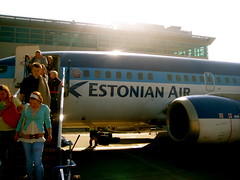 Leaving Tallinn and flying home