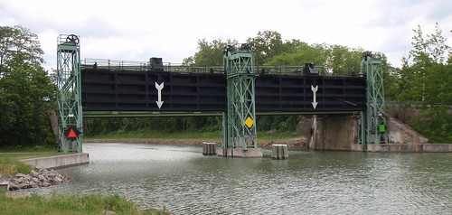 Erie canal safety gate