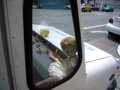doll on dashboard