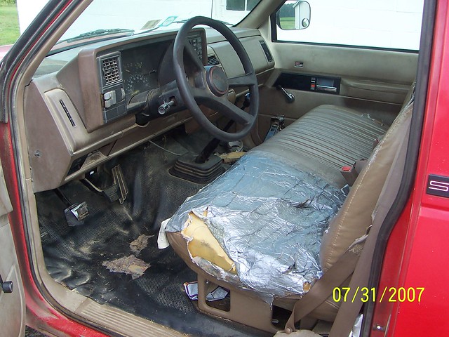 truck out interior sierra 1993 gmc ragged 2500