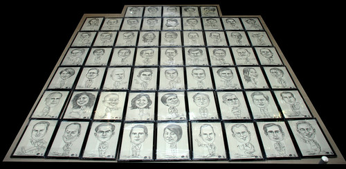 Framed caricatures for Web In Travel 2008 - 5