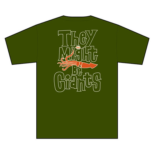 They Might Be Giants T shirt -back
