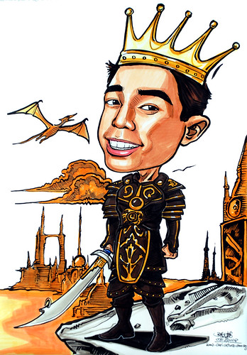 Caricature of the King