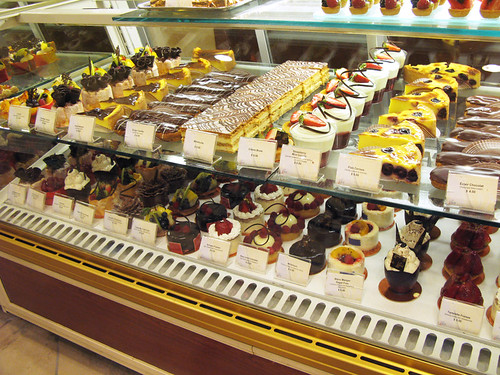 Pastry Display at Lenotre 1