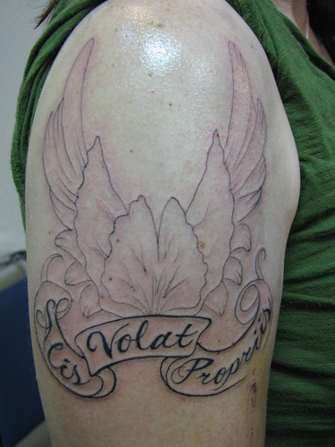 alis volat propriis tattoo. with alisvolatpropriis
