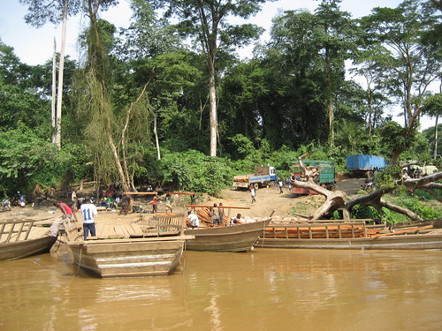 nearing the east bank of the Ituri