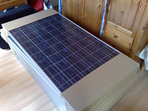 solaranlage Solaranlagenbau 2008 picture photo bild