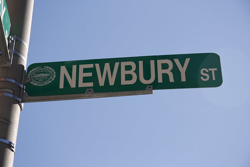 newbury street, boston