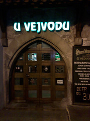 U Vejvodu - Eingang