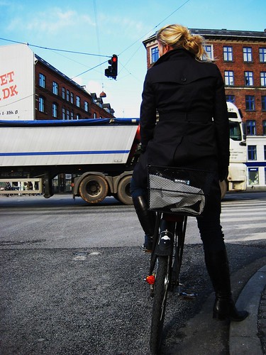 Casual Copenhagen Cyclist