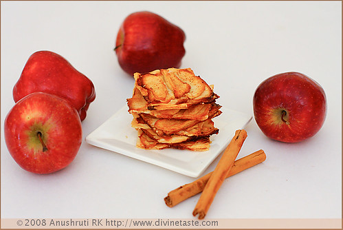 Apple and Cinnamon Phyllo Slices