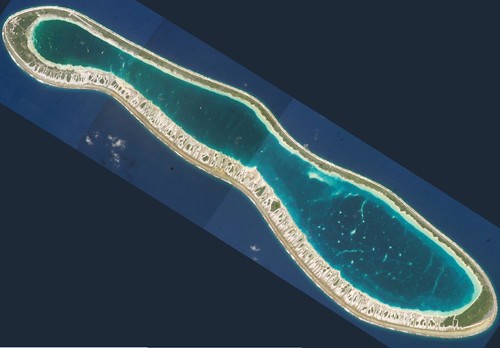 Reao Atoll FP - ISS004-E-12987, 12988, 12989 Images Modified (1-75,000)