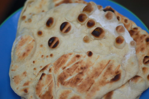 Grilled flatbreads
