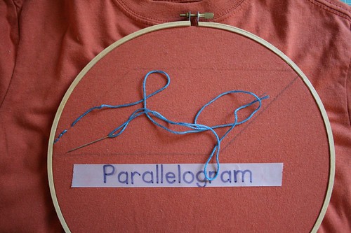 parallelogram t-shirt