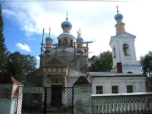 IMG_2415 Church of the Holy Virgin in the Intercession in Pokrovskoye (       ). 1851.  North view ©  carlfbagge