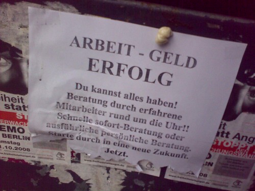 ARBEIT - GELD // ERFOLG