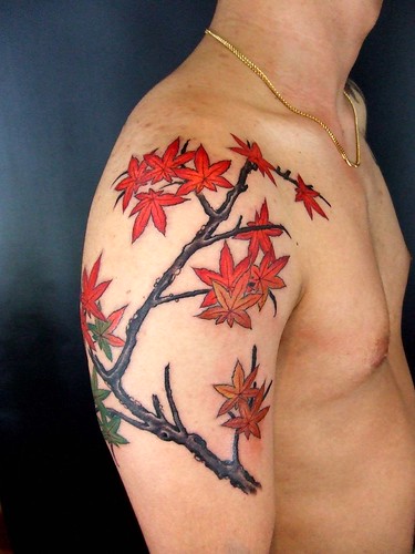 maple leafs tattoo