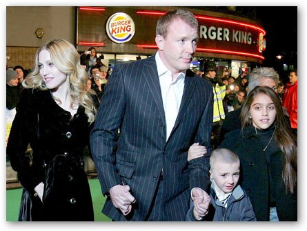 Madonna and Guy Ritchie Family