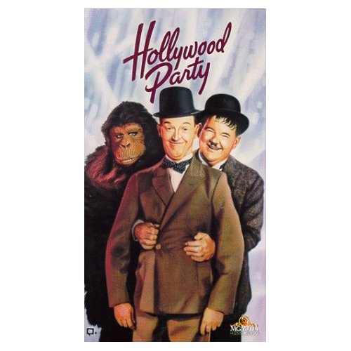 Hollywood Party VHS cover