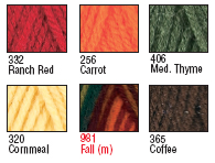 RHSS Fall Ombre Lapghan Swatches