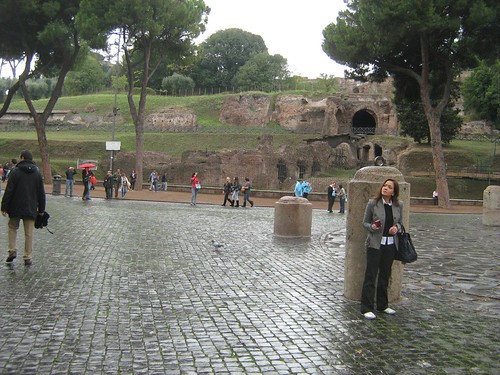 Ida Nerina at the Colosseum