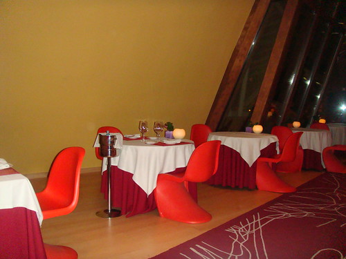 Vista general del salón del restaurante