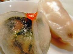 dumpling12　冬茸帯子餃（冬瓜と貝柱の蒸し餃子）