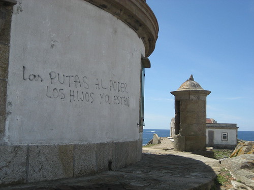 Faro de Corrubedo como post-it