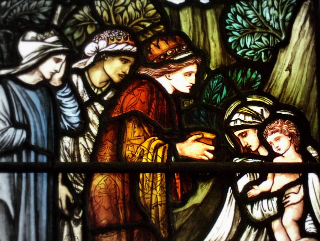 Detail of "The Adoration of the Magi"