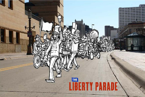 Liberty Parade concept sketch