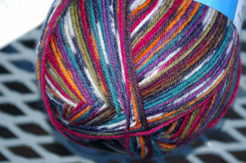 Sock Yarn Close Up