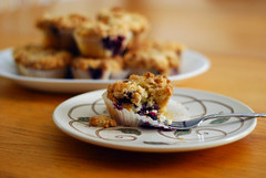 Blueberry Streusel Muffins.