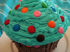 Giant Cupcake - Closeup