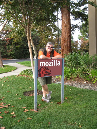 En Californie, devant les locaux de Mozilla