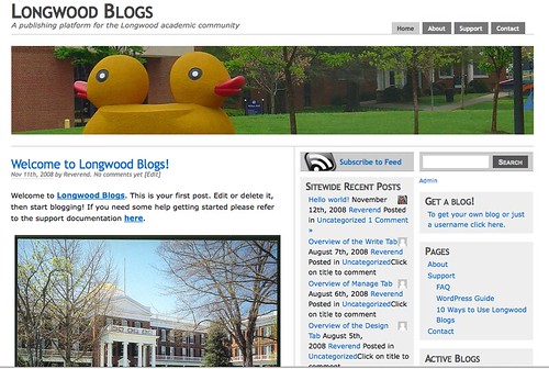 Image of Longwood Blogs