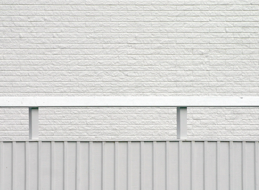 White Wall White Fence