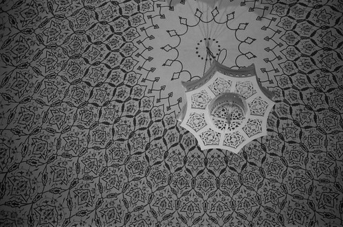Hazrat-Hizr Mosque的天花板