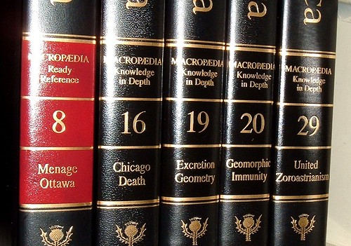 Encyclopedia Britannica volumes