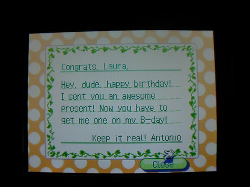 Animal Crossing Birthday by Laura Moncur from Flickr