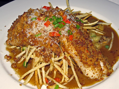 Andouille-Crusted 
Texas Redfish