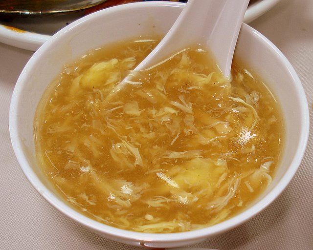 Fuzhou Egg Soup - just like shark's fin, without the fins