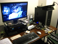 Desktop Entertainment Setup
