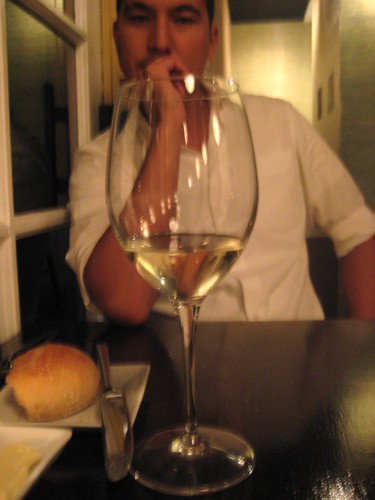 2006 Praxis Viognier @ Bashan Restaurant by you.