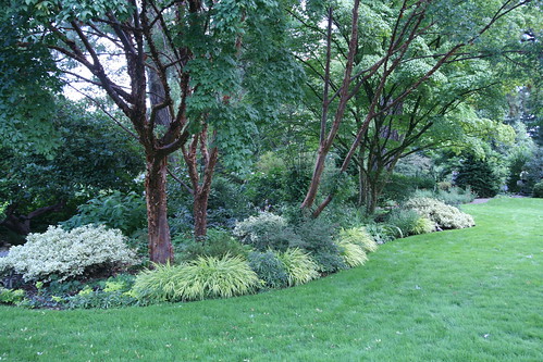 Landscape bed at Bates Garden in Portland
