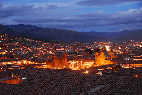 Cusco from the Loki Hostel