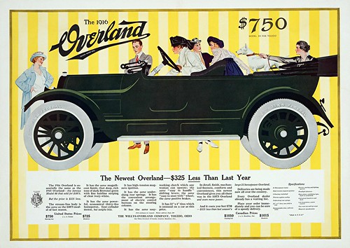 1916 Willys Overland Advertisement