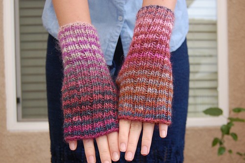 Noro Striped Gloves
